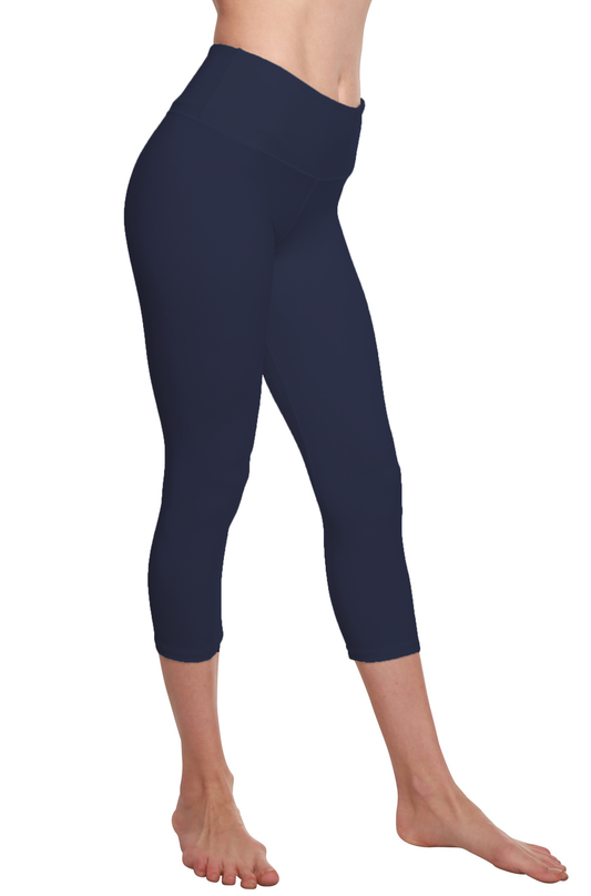 Women's Bamboo Viscose/Cotton Capri Style Leggings